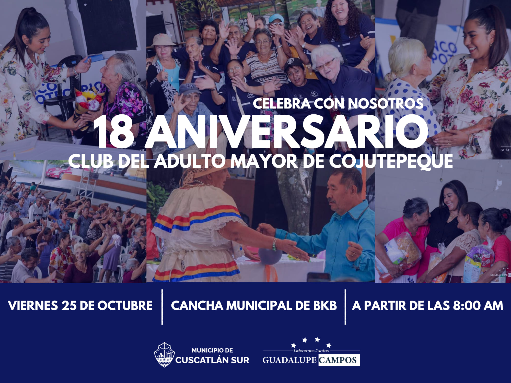 18 Aniversario Club del Adulto Mayor en Cojutepeque 