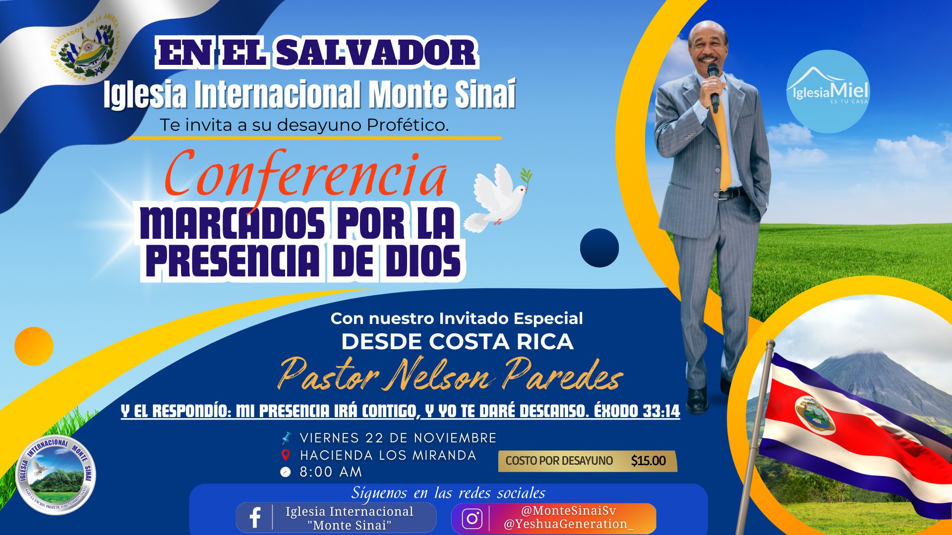 Conferencia ''Marcados por la presencia de Dios''