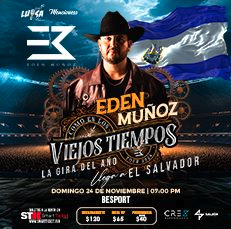 Concierto De Edén Muñoz en El Salvador