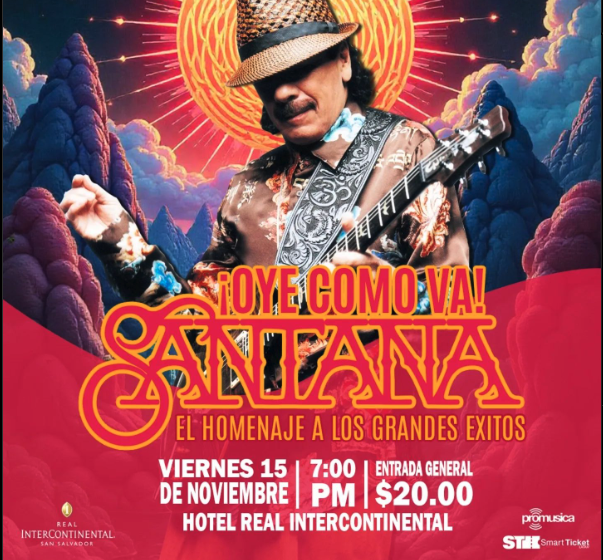 Homenaje a los Grandes Éxitos de Santana ¡OYE COMO VA!