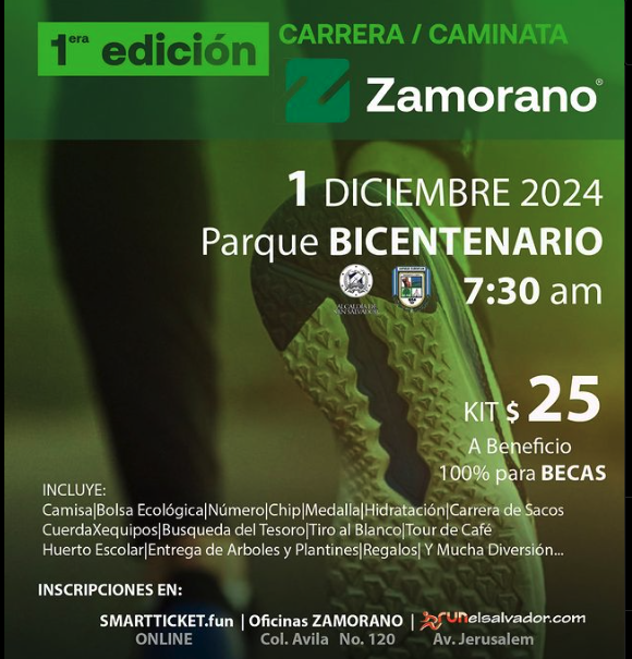 Carrera-Caminata Zamorano