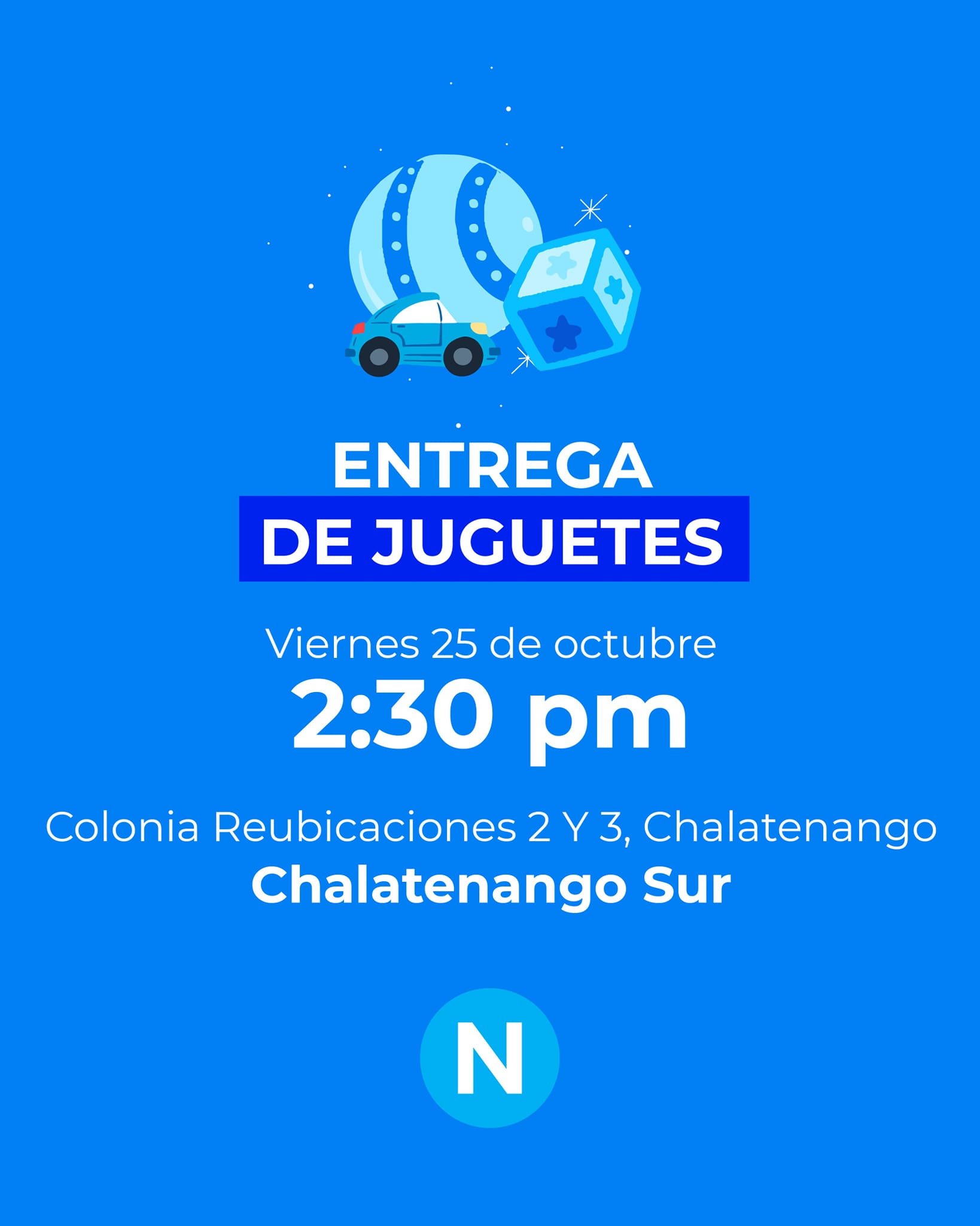 Entrega De Juguetes