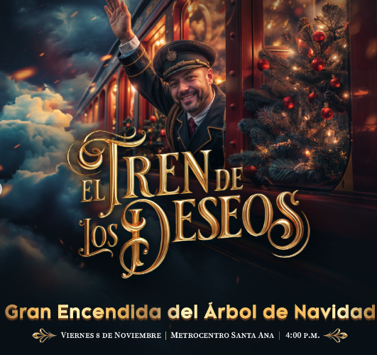 El Tren De Los Deseos Gran Encendida Del Árbol De Navidad ¨Santa Ana¨