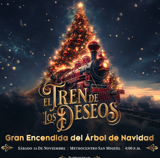 El Tren De Los Deseos Gran Encendida Del Árbol De Navidad ¨San Miguel¨
