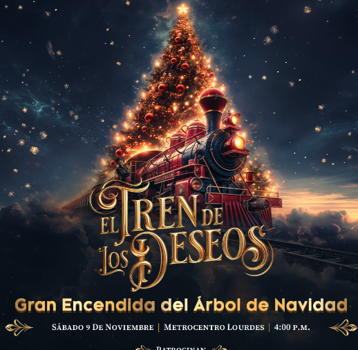 El Tren De Los Deseos Gran Encendida Del Árbol De Navidad ¨Lourdes¨