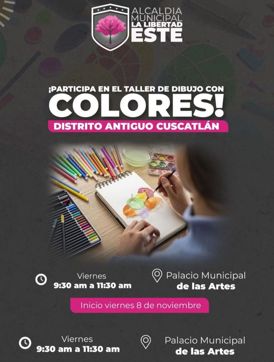 TALLER DE DIBUJO CON COLORES