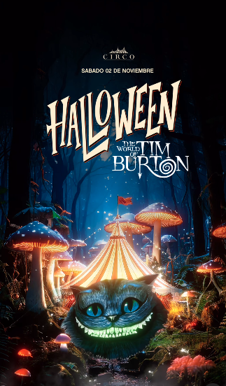 Halloween the world up Tim Burton 