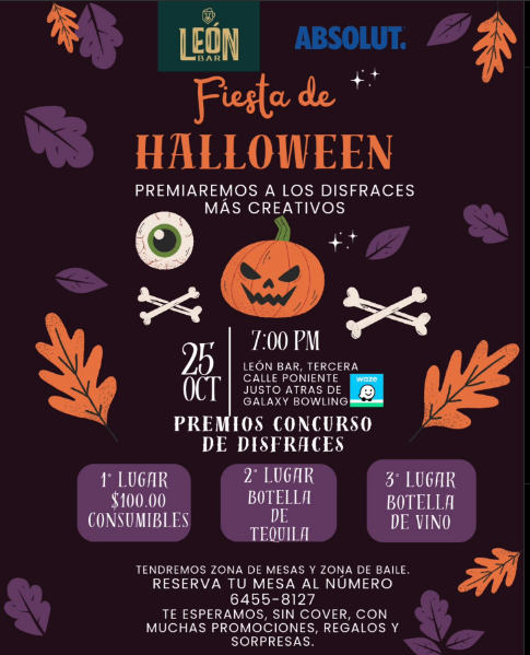 Fiesta De Hallowee En Léon Bar
