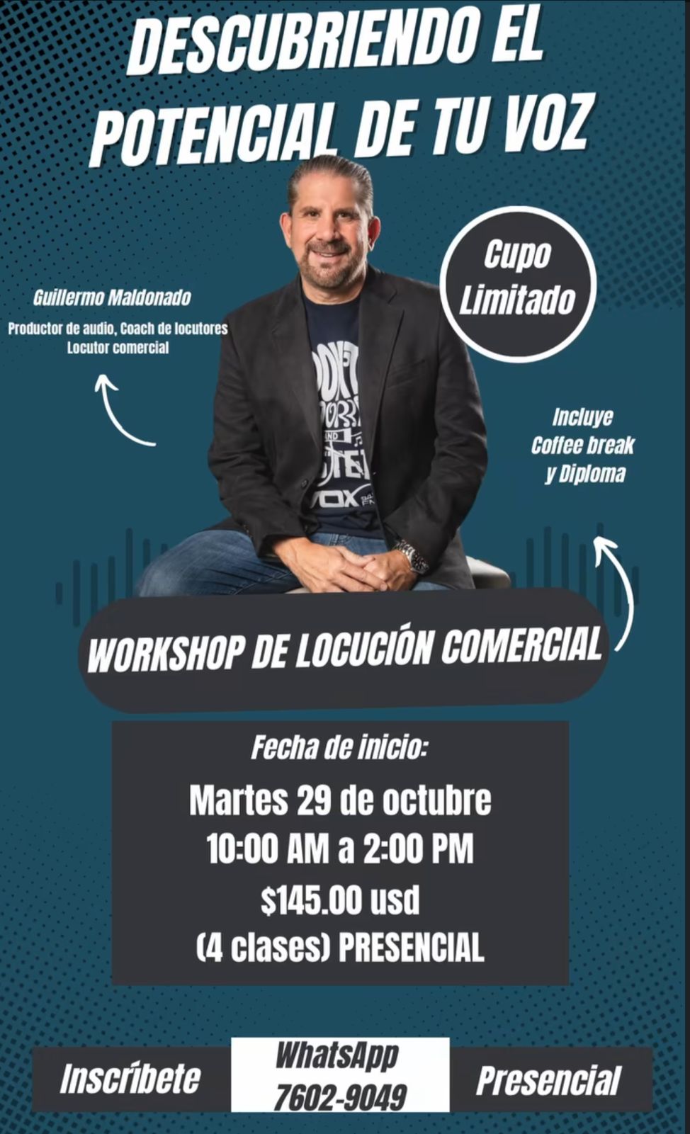  Taller de Locución Comercial 