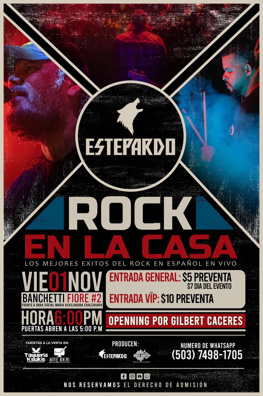 Rock en la Casa por Estepardo 