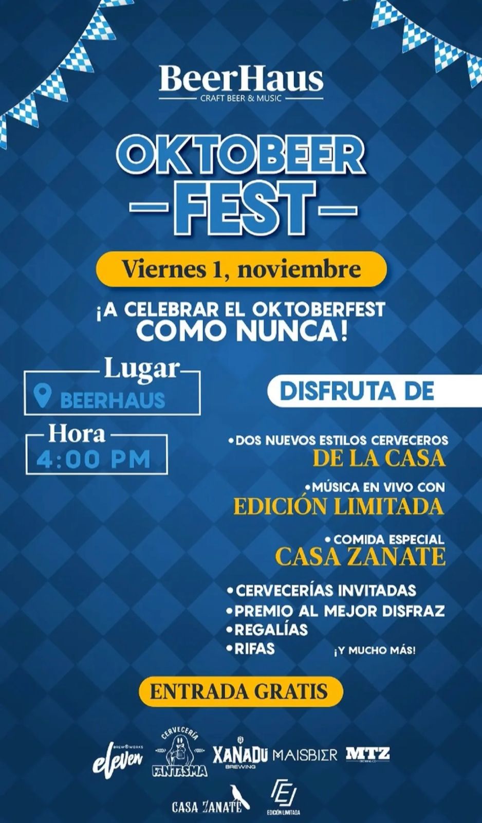 OKTOBEER FEST EN BeerHaus