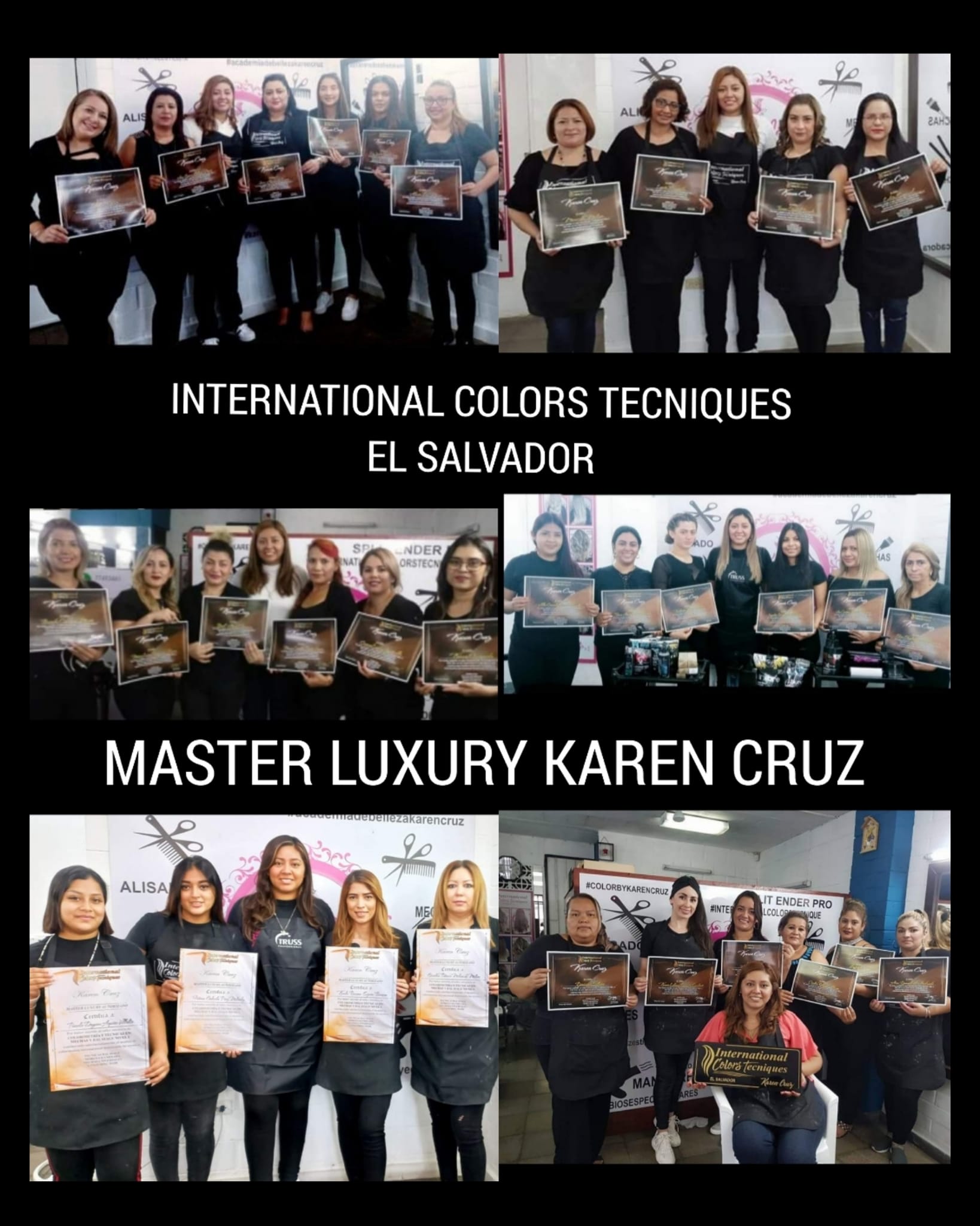 Certificación Internacional Color y Tecnicas. 