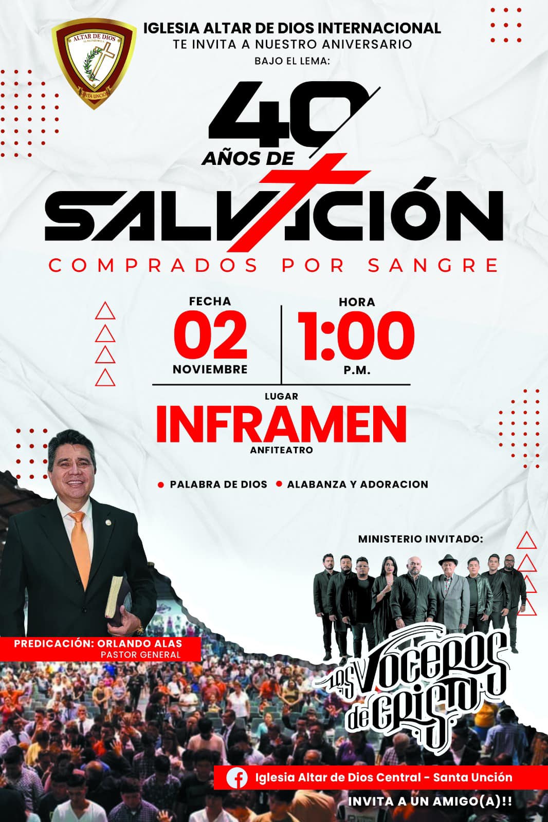 Aniversario De Iglesia Altar De Dios Internacional