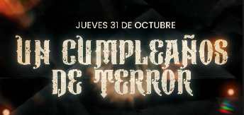 UN CUMIPLEAÑOS DE TERROR SOLO EN AZOTEA RESTOBAR
