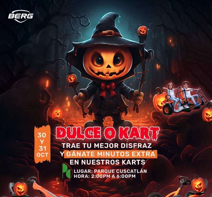 Dulce o KArt Fiesta de Disfraces.