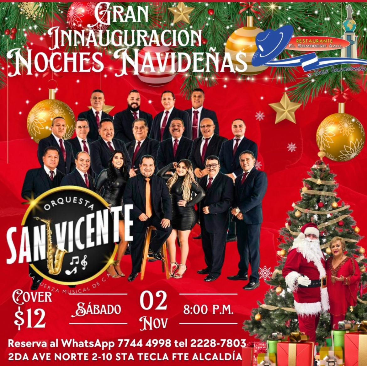 Inauración De Noches Navideñas