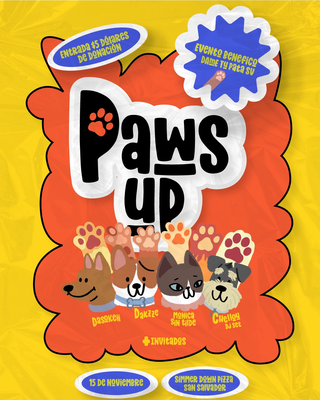 Concierto Paws Up