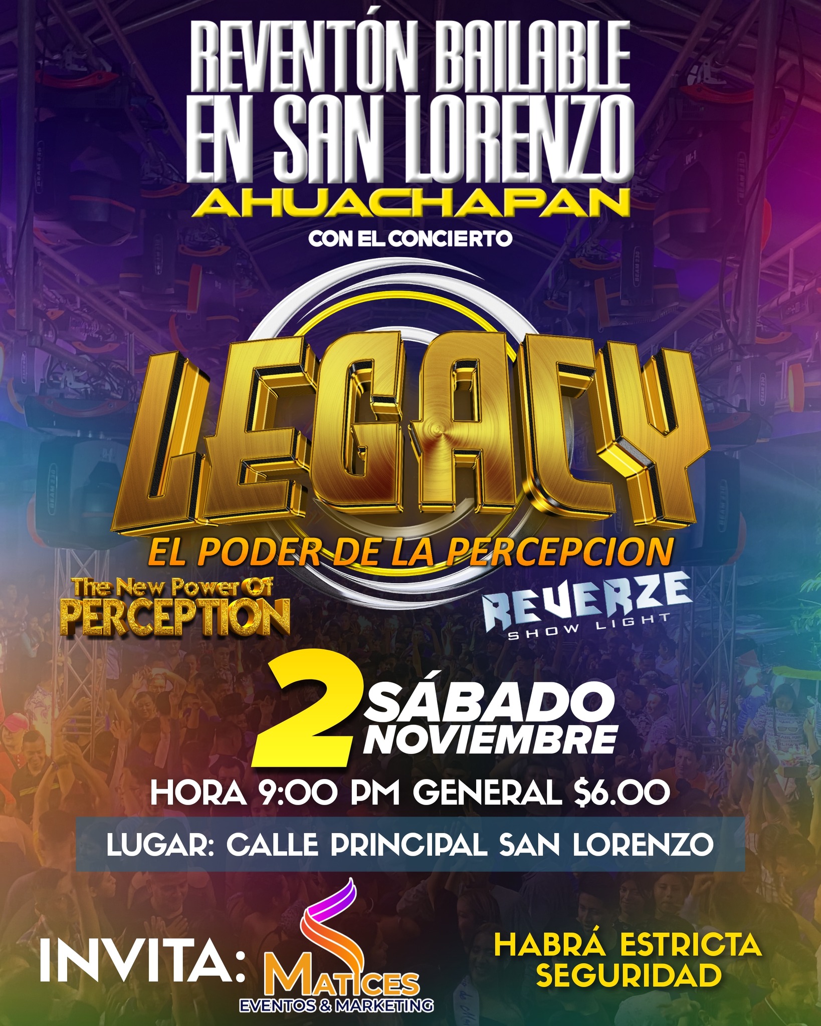 Reventón Bailable en San Lorenzo 