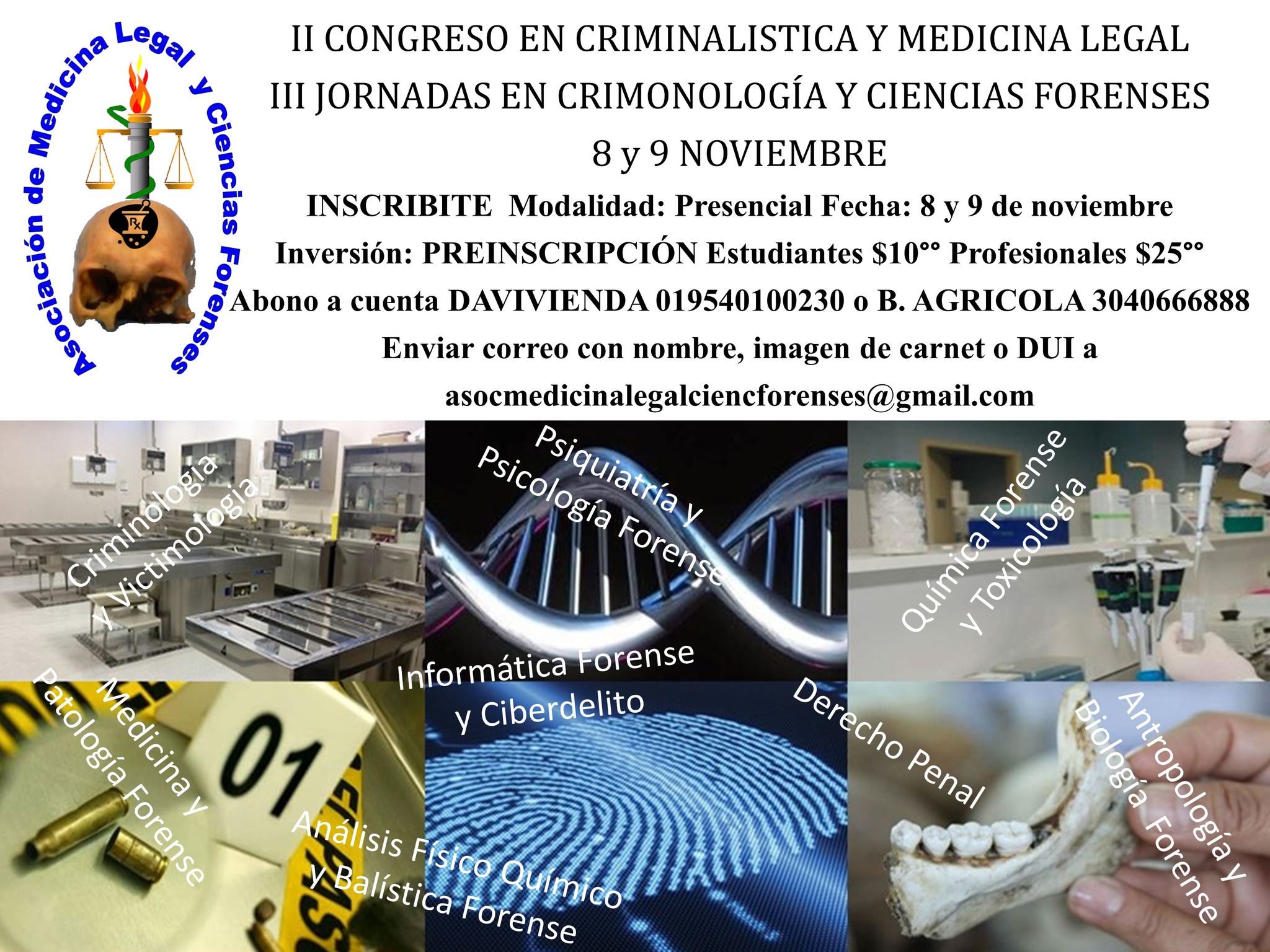 II Congreso Criminalista y Medicina Legal