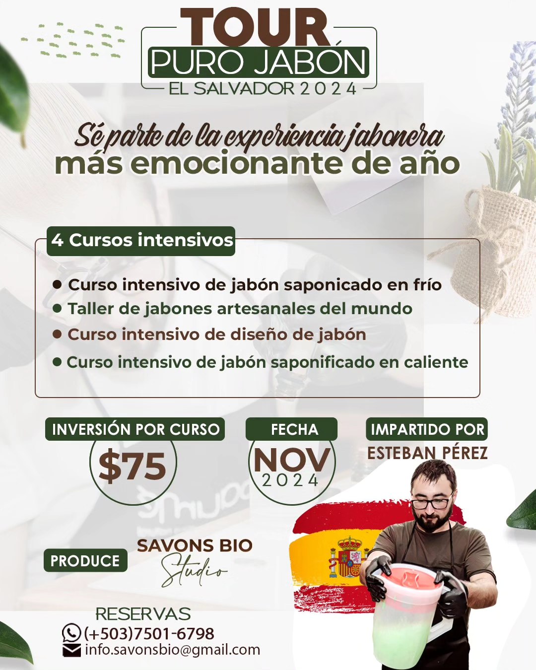 TOUR PURO JABÓN 2024