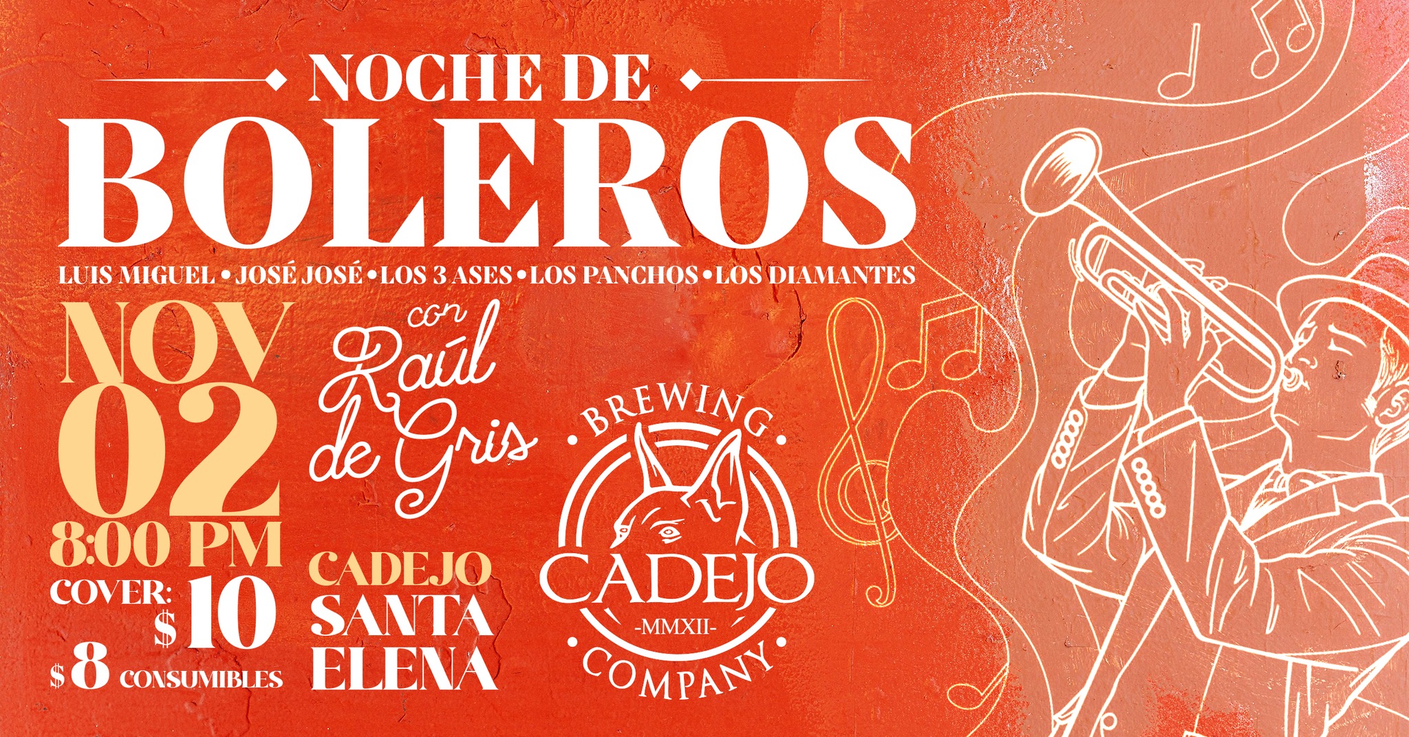 Noche de Boleros en Cadejo 