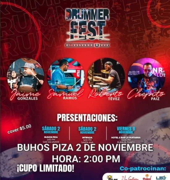 DRUMMER FEST SAN SALVADOR