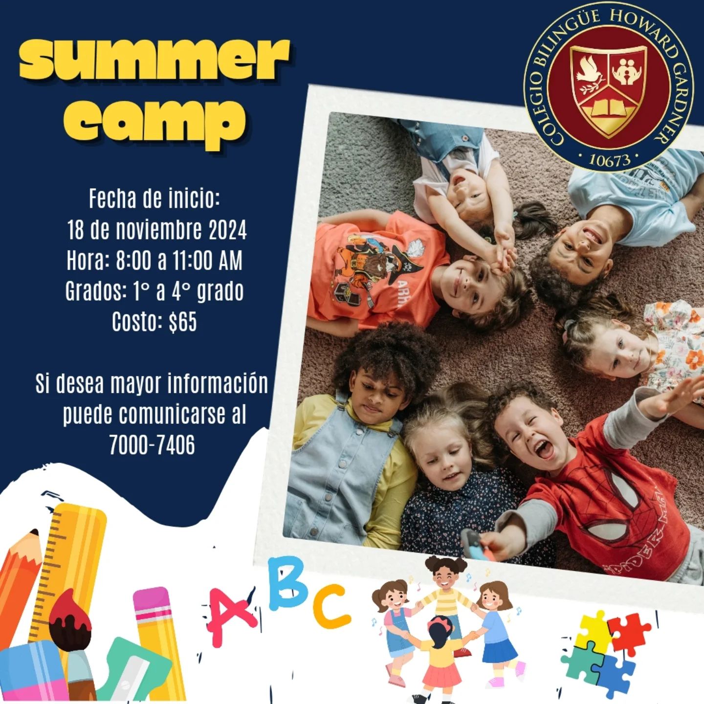 Summer Camp Del Colegio Bilingüe Howard Gardner