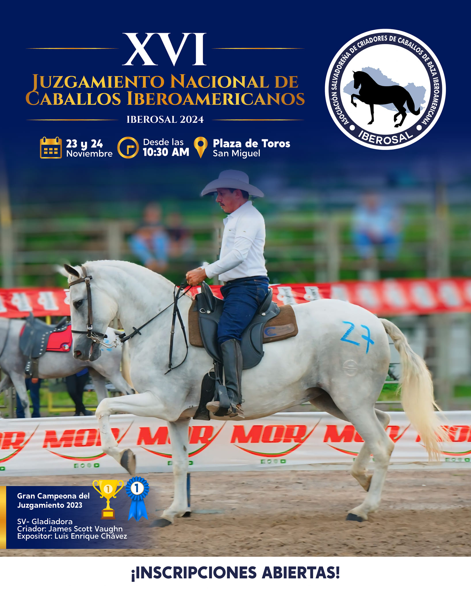  XVI Juzgamiento Nacional del Caballo Iberoamericano - IBEROSAL 2024