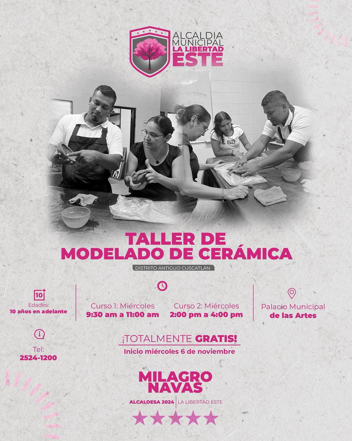 TALLER DE MODELADO DE CERÁMICA