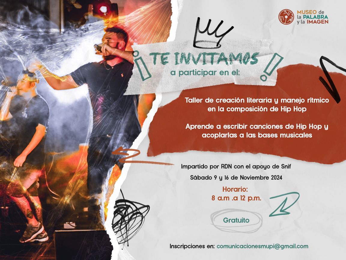 Taller de creación literaria y manejo rítmico en la composición de hip hop