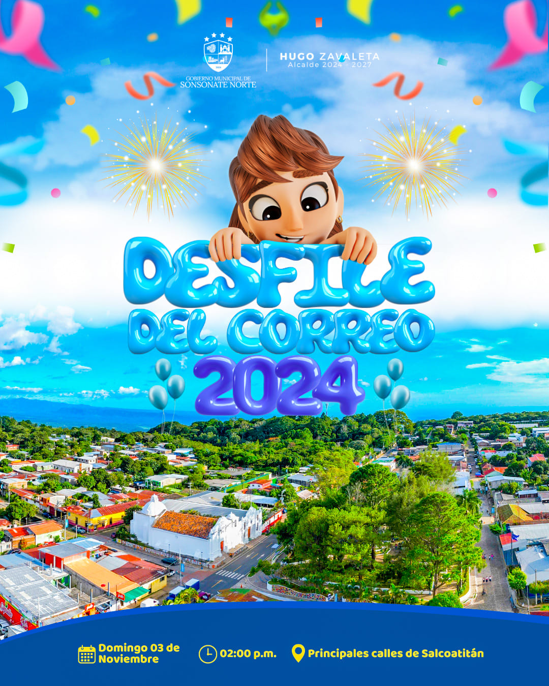 Desfile de Correo De Salcoatitán