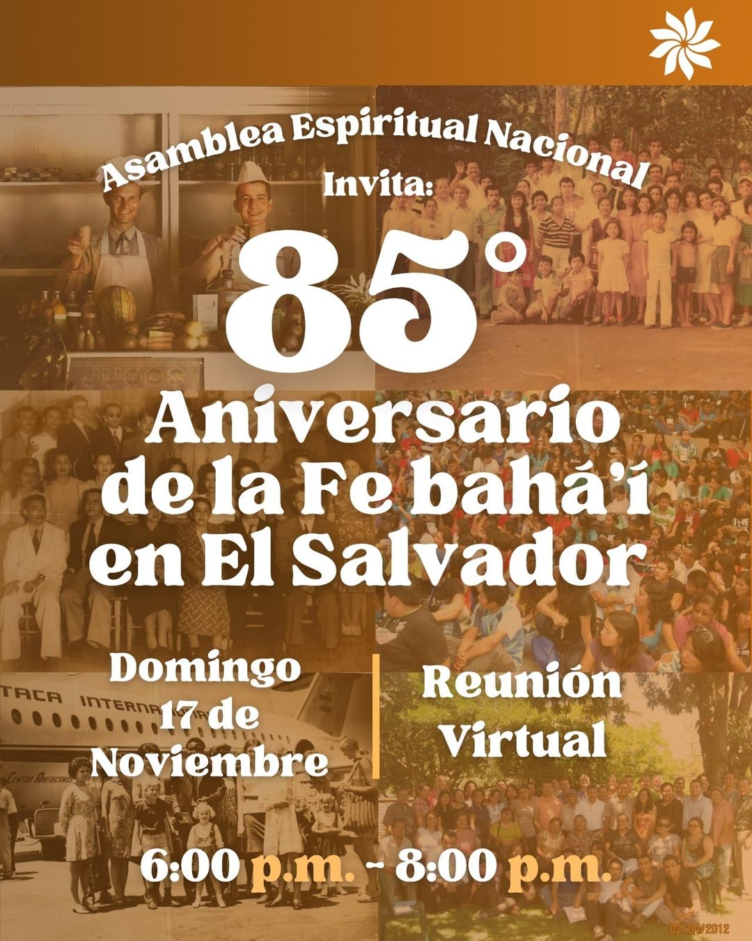 85º Aniversario de la Fe Bahá'í en El Salvado