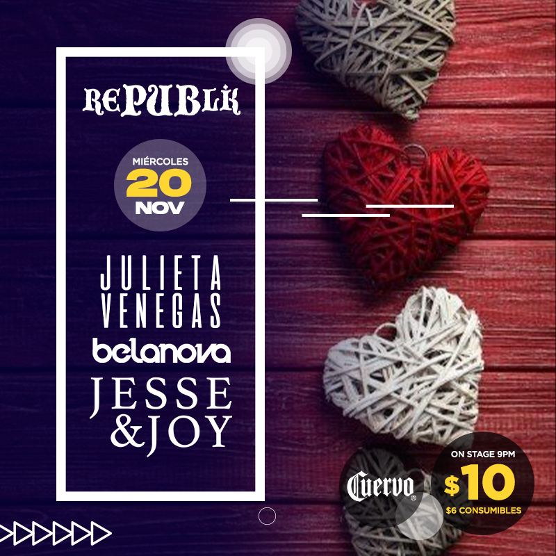 Julieta Venegas, Belanova y Jesse & Joy 