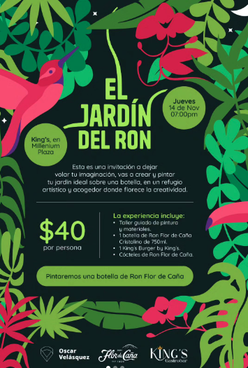 Taller de pintura El Jardín del Ron