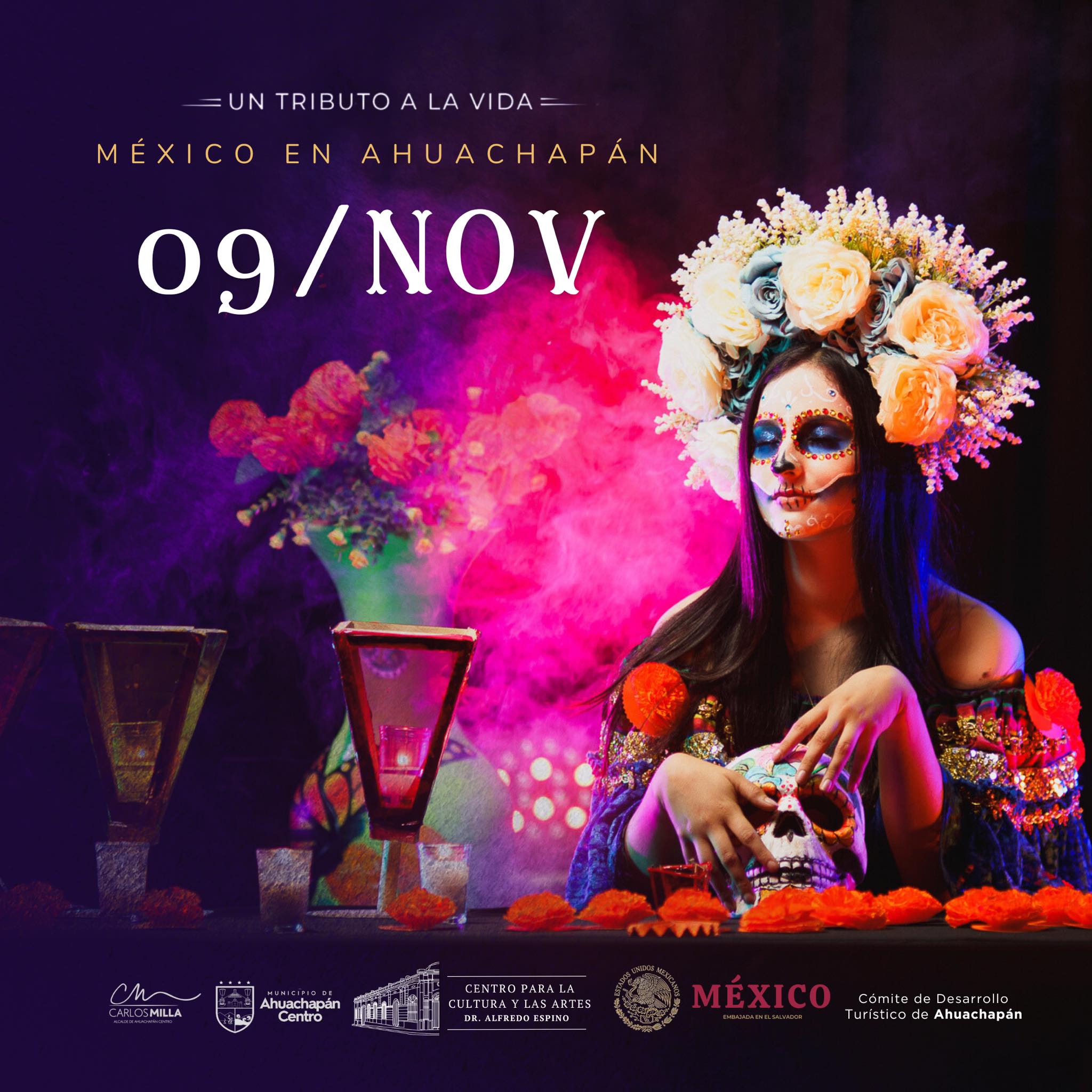 México En Ahuachapán ¨Tributo A La Vida¨