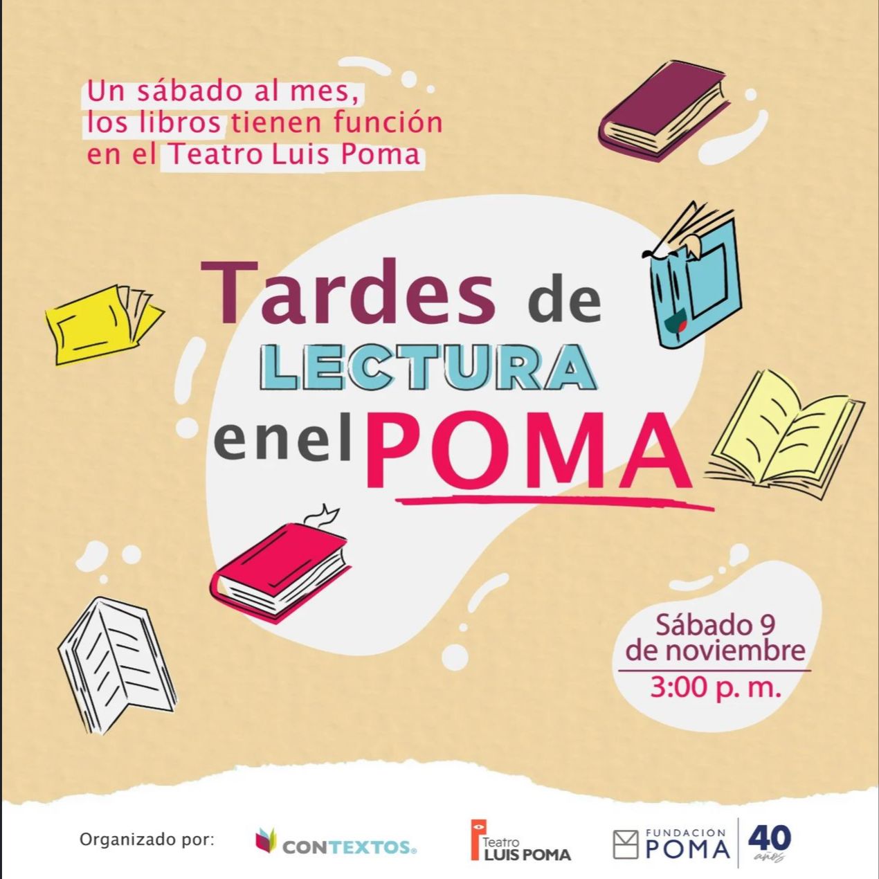 TardeDeLectura Teatro Luis Poma 
