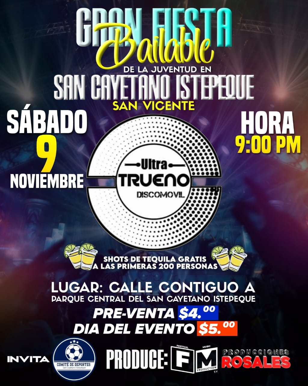 Gran fiesta Bailable