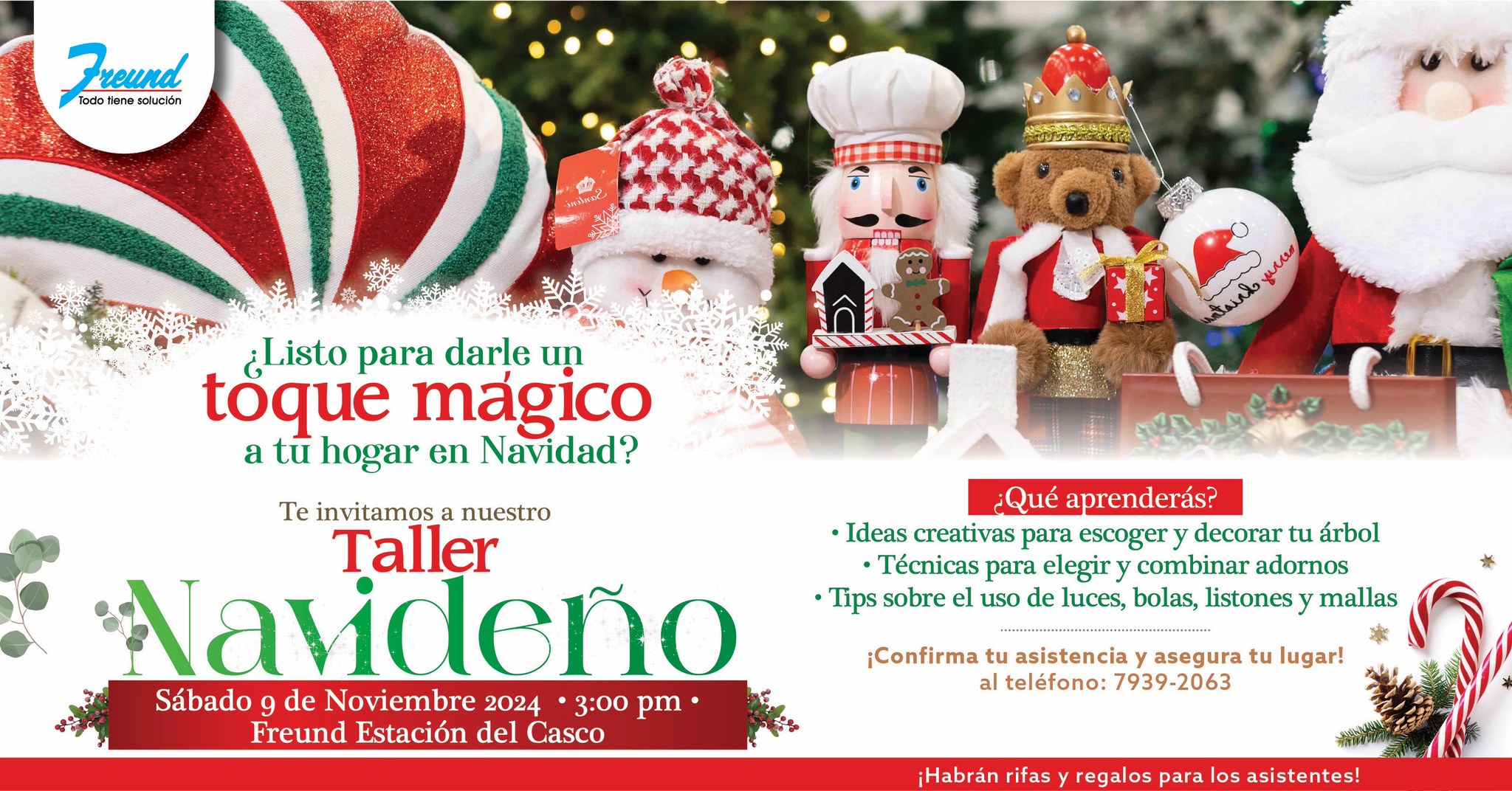 Taller navideño en Freund