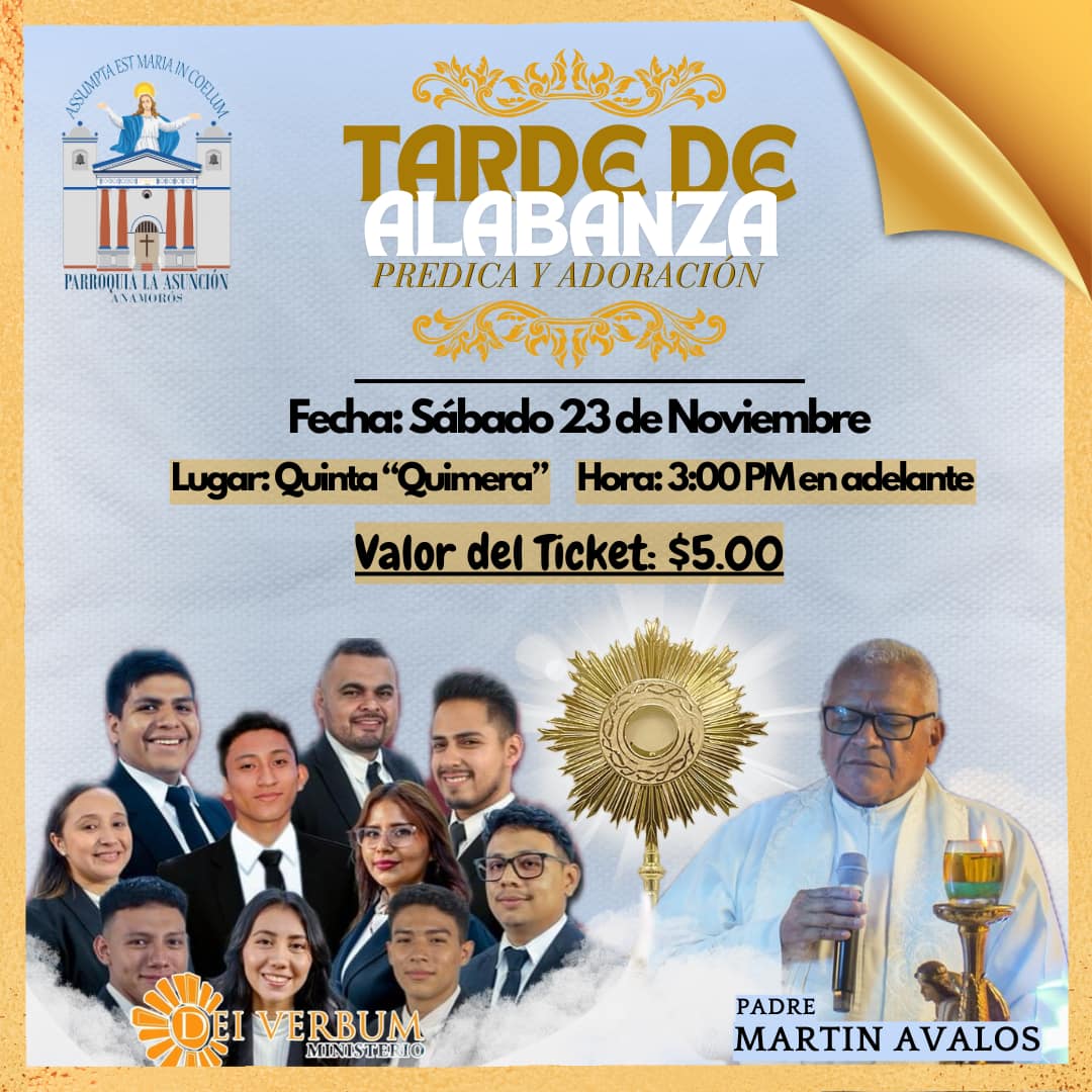 Tarde de Alabanza, Predica y Adoración