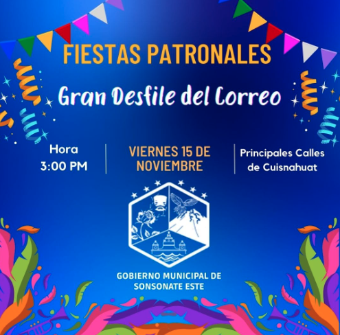 Desfile Del Correo De Sonsonate Este  2024