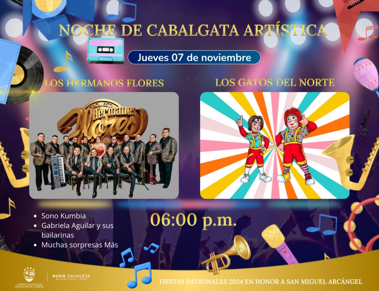Noche de Cabalgata Artistica 