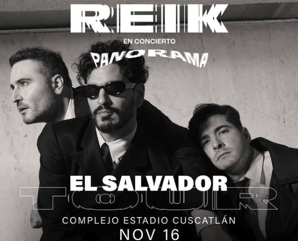 Concierto de Reik En El Salvador 2024