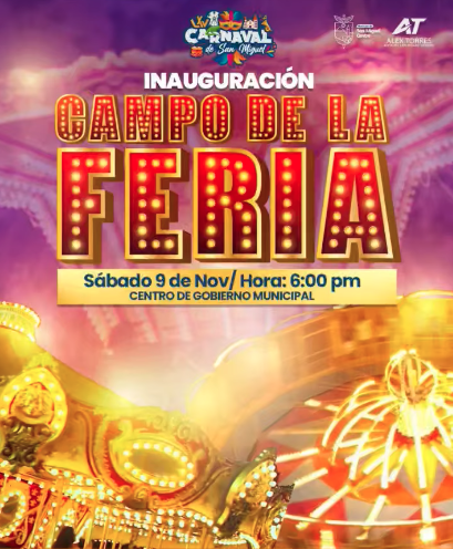 Inauguración del campo de la feria 