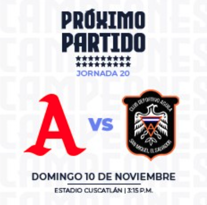 Alianza F.C. vs C.D. Águila