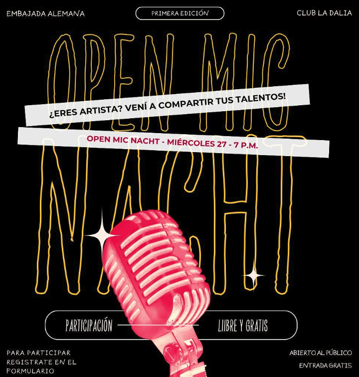 OPEN MIC EN LA DALIA