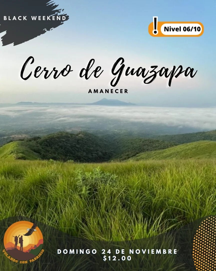 Tour CERRO DE GUAZAPA MODALIDAD: AMANECER 
