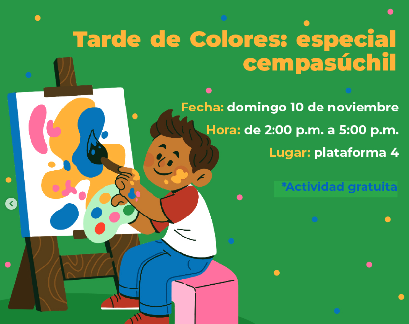 Tarde de Colores: especial cempasúchil