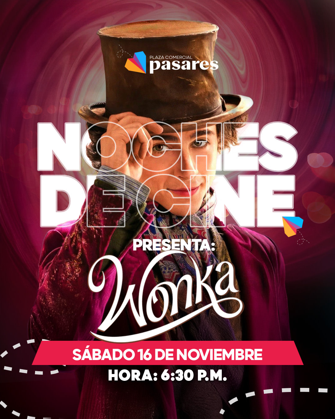 Noche de Cine presenta Wonka
