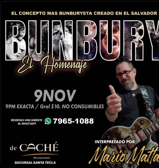 Homenaje a Bunbury 