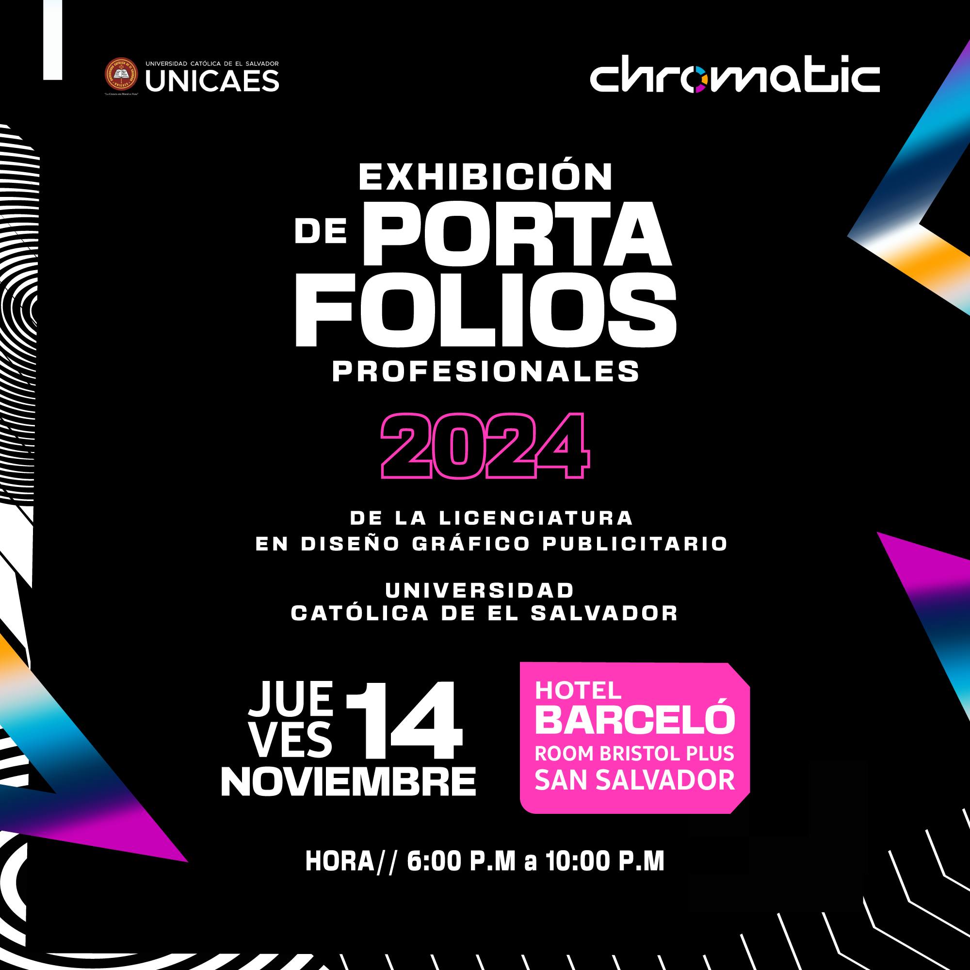  Exhibición de Portafolios Profesionales 2024 